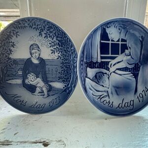 Vintage plates by George Jensen from Denmark